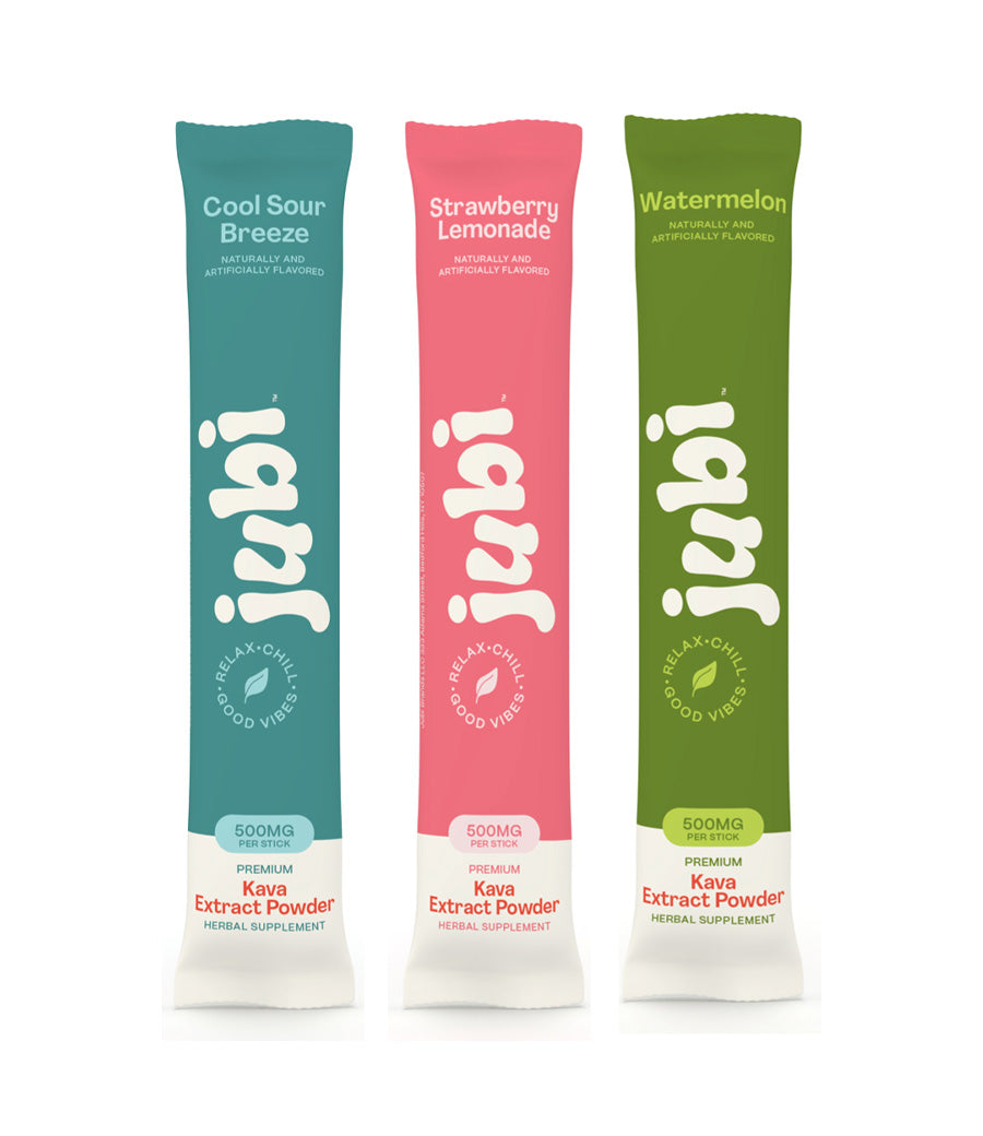 Kava Stick Packs - 5 Flavor Variety Pack (Save 11%)