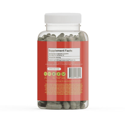 Maeng Da Kratom 60 Vegetable Capsules - 3-Strain Variety Pack (20% off)