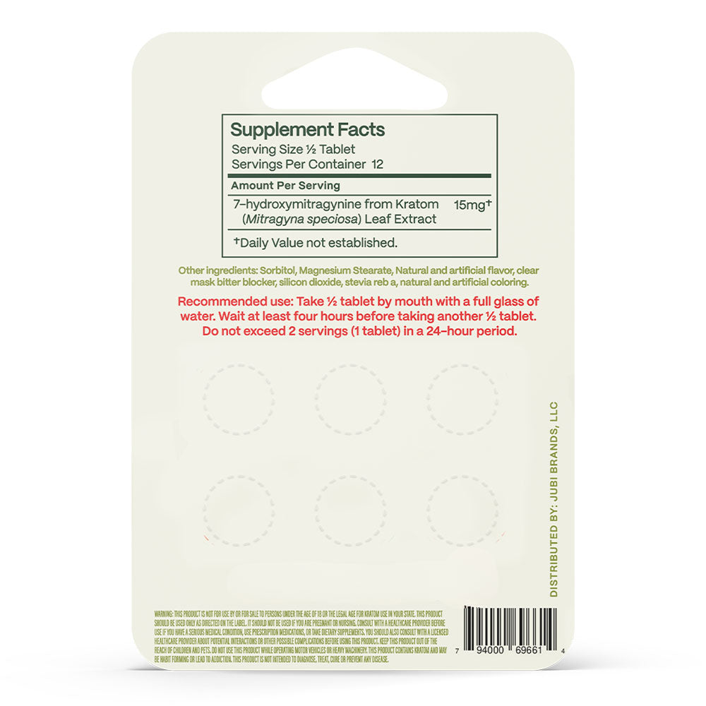 7oh Extract - 30mg Chewable Tablets